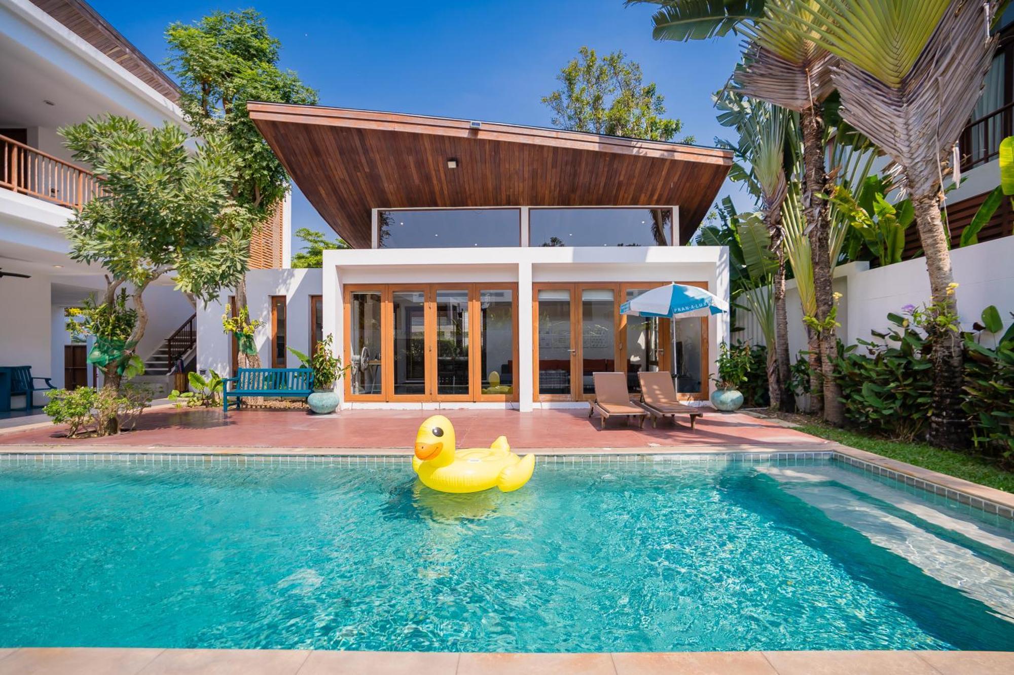 Pranaluxe 3 Bedroom Pool Villa Ban Pak Nam Pran Exteriör bild