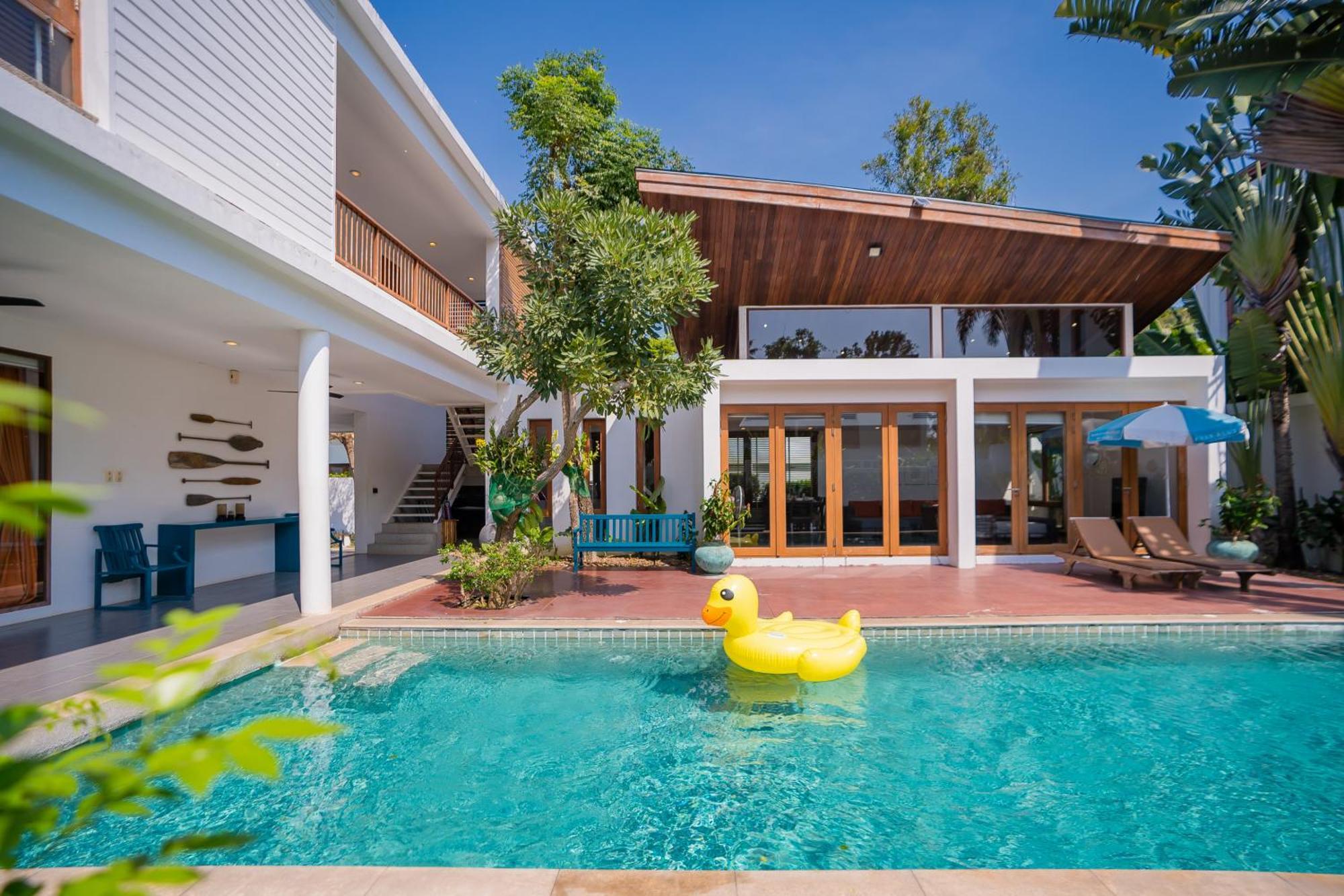 Pranaluxe 3 Bedroom Pool Villa Ban Pak Nam Pran Exteriör bild