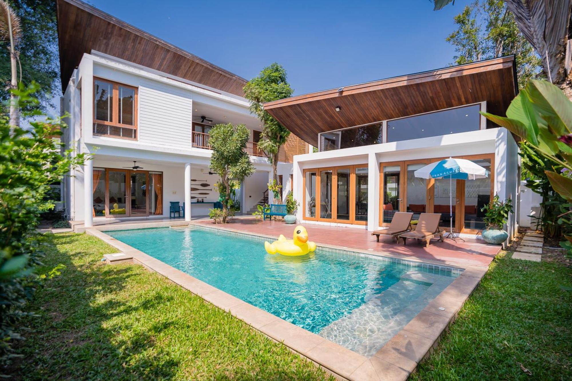 Pranaluxe 3 Bedroom Pool Villa Ban Pak Nam Pran Exteriör bild