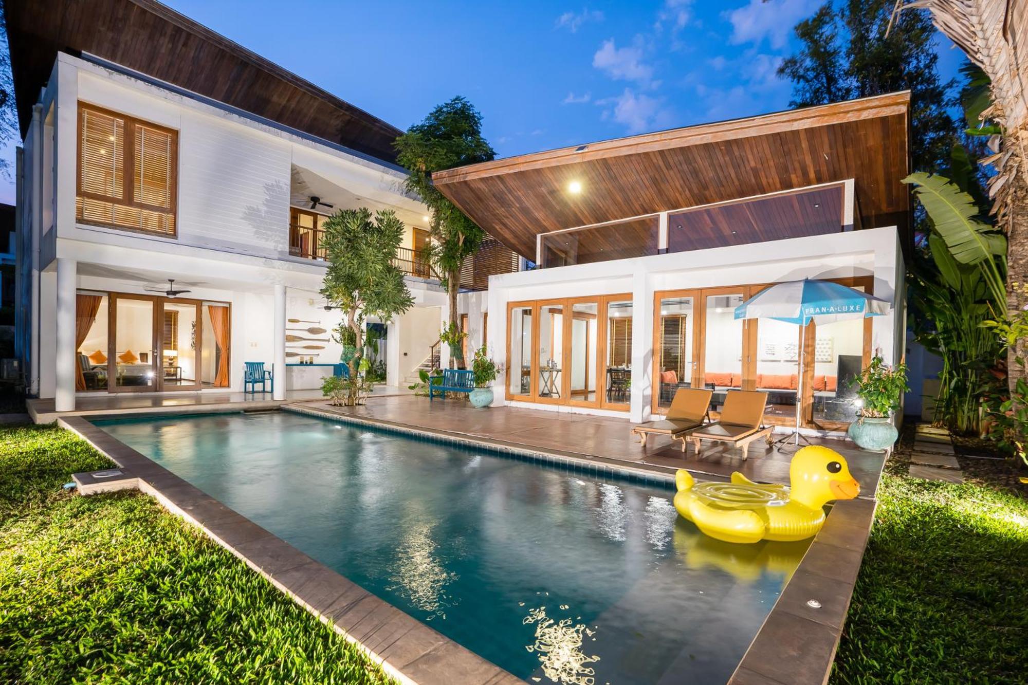 Pranaluxe 3 Bedroom Pool Villa Ban Pak Nam Pran Exteriör bild