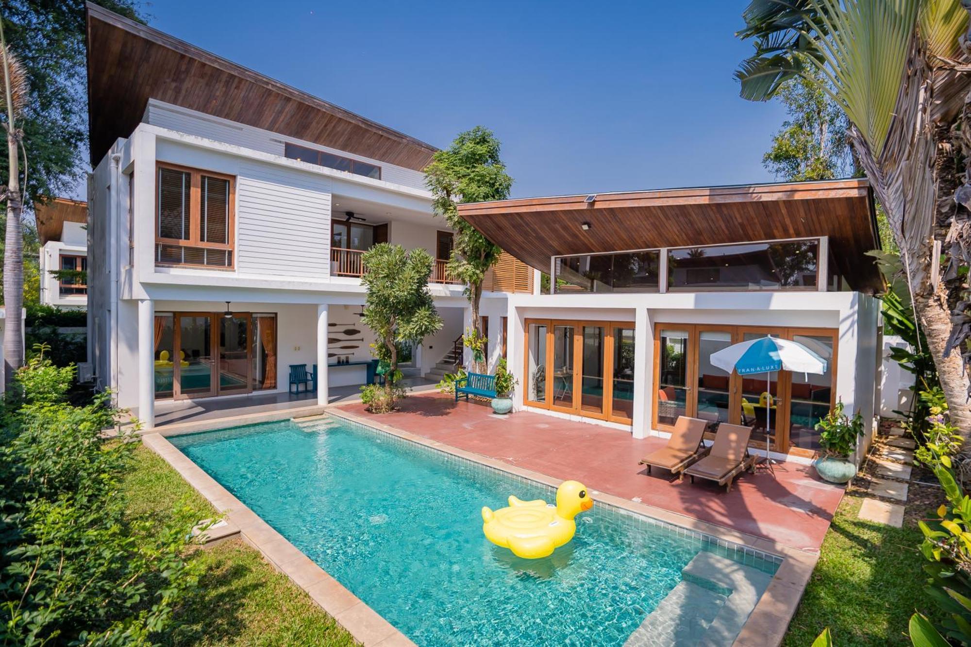 Pranaluxe 3 Bedroom Pool Villa Ban Pak Nam Pran Exteriör bild